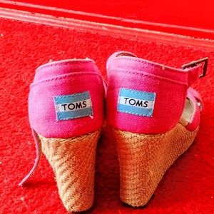TOMS wedge heels